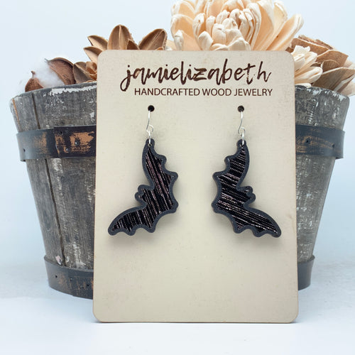 Black & Silver Streaked Bats