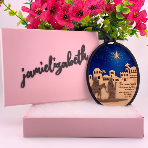 Bethlehem - Jamielizabeth Christmas Ornament