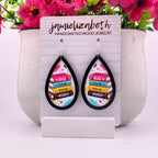 Love of Reading Book Earrings