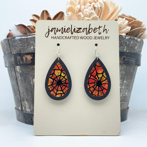 Jack-O-Web Teardrops