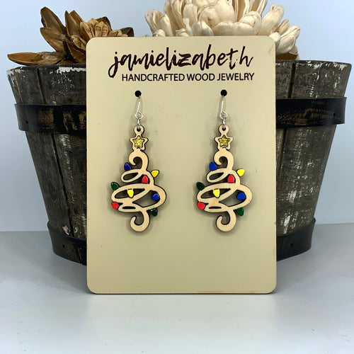 Swirly Christmas Lights Tree (Vault)