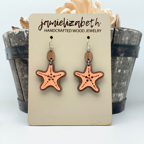 Sand Spectacular Starfish - Earrings and Studs  (Vault)