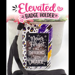 School Spirit Elevated - Navarro Panthers Lanyard