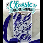 School Spirit Classic - New Braunfels Unicorns Lanyard