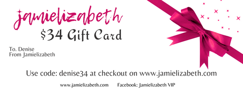 Jamielizabeth Gift Card