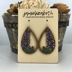 Handpainted Bluebonnet Teardrop (Vault)