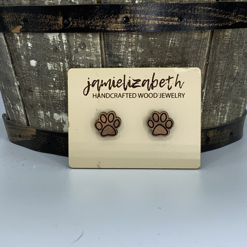 Pawprint Dangles & Studs