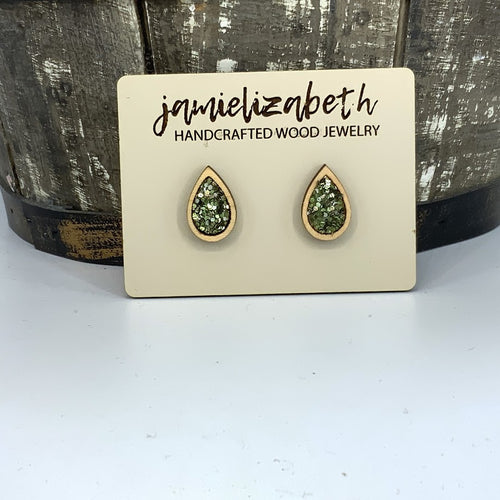 Olive Green Glitter  (Vault)