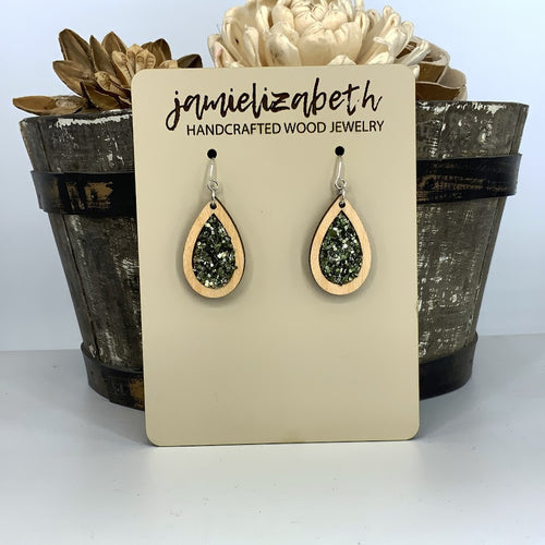 Olive Green Glitter  (Vault)