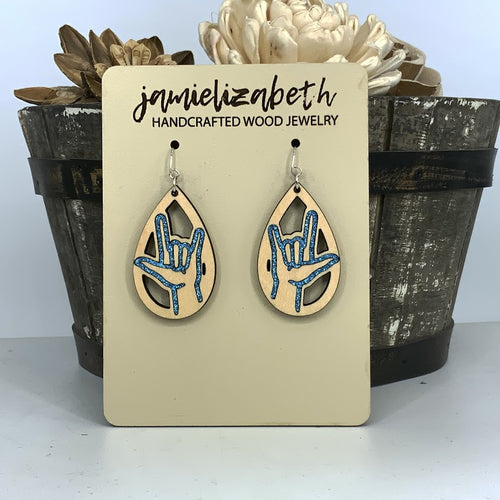 I Love You Sign Collection - Hand Cut Out