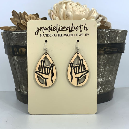 I Love You Sign Collection - Hand Cut Out