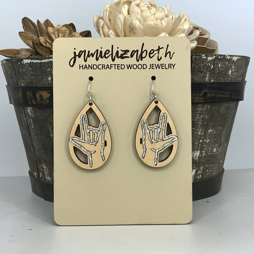 I Love You Sign Collection - Hand Cut Out