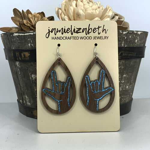 I Love You Sign Collection - Hand Cut Out