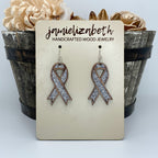 Grey Brain Tumor Awareness Ribbon (Go Grey in May)