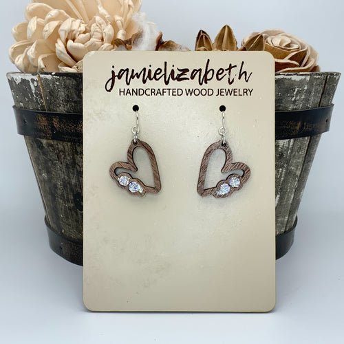 Semicolon Hearts Shattered Glass Glitter (Mental Health Awareness)