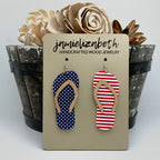 Flag Flip Flop Earrings (Vault)