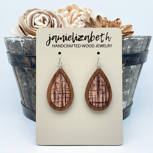 Sand Dunes Cork - Earrings (Vault)