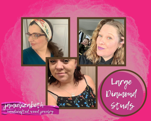 Flamingo Glitter Earrings or Necklace (Vault)