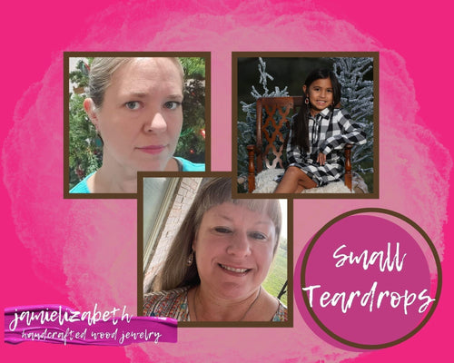 Flamingo Glitter Earrings or Necklace (Vault)