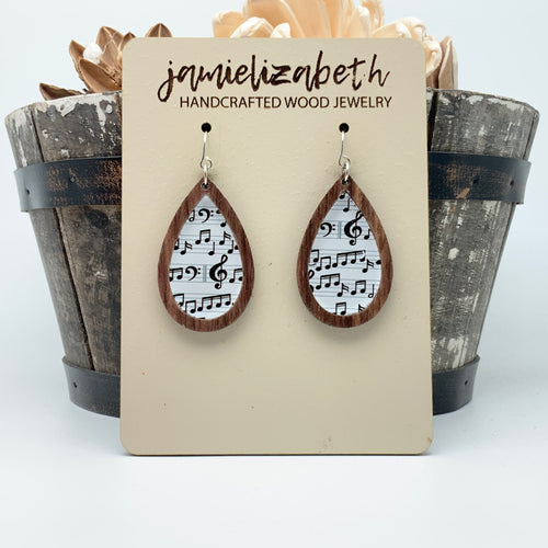 Musical Notes Teardrops (Vault)