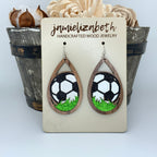 Soccer Earrings