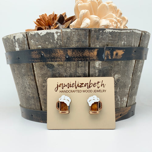 Don’t Worry, Beer Happy - Earrings (Vault)