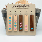 A Mothers Heart - Large Earrings (1-5 hearts) (Vault)