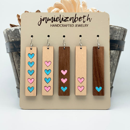 A Mothers Heart - Large Earrings (1-5 hearts) (Vault)