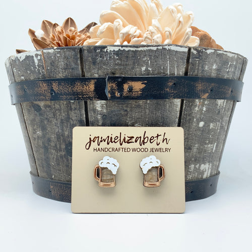 Don’t Worry, Beer Happy - Earrings (Vault)