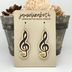 Treble Clef Earrings (Vault)
