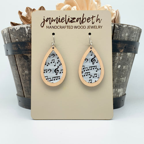 Musical Notes Teardrops (Vault)
