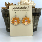 Thanksgiving Turkey Earrings  (Vault)