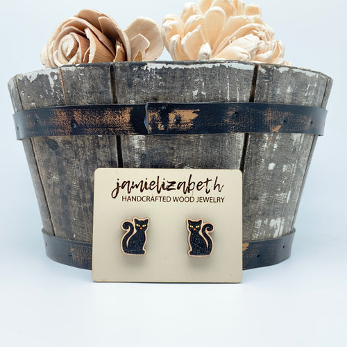 Spooky Kitty Earrings