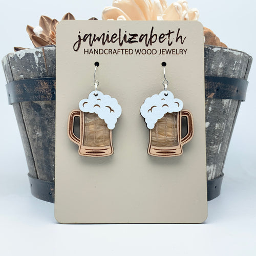 Don’t Worry, Beer Happy - Earrings (Vault)