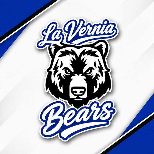 La Vernia Bears School Spirit Elevated notebook
