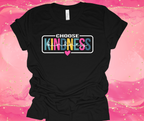 Heather Black Choose Kindness Summer T-Shirt