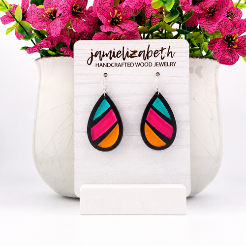 Go Spurs Go - Fiesta Earrings