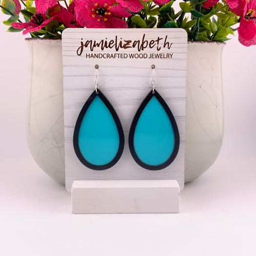 Teal Solid Acrylic Collection