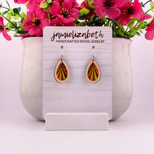 Ray of Sunshine Teardrop Earrings | ’70s Throwback