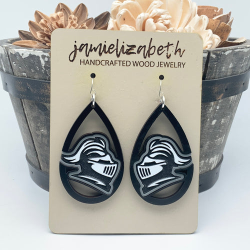 Lindsay ISD Knights! - Earrings or Necklace