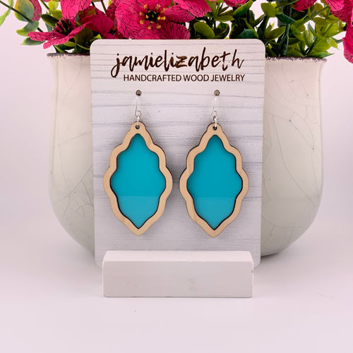 Teal Solid Acrylic Collection