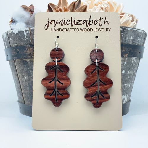 Exotic Wood Fall Leaf Drops