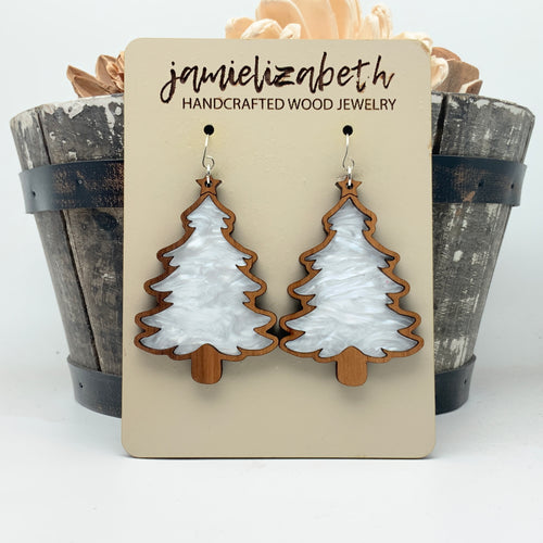 Swirly White Trees (Vault)