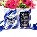 School Spirit Elevated - Hill Country College Prep Falcons Lanyard