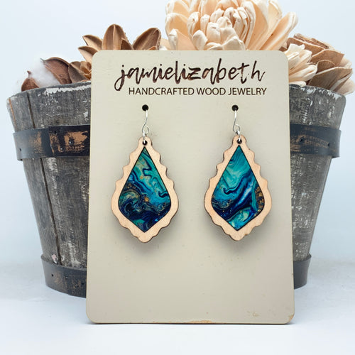 Sodalite Swirl Chandelier - #11