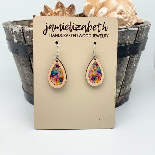 Dreamy Garden Floral Teardrops  (Vault)