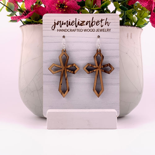 Just Wood - Divine Cross - Olivewood from the Holy Land