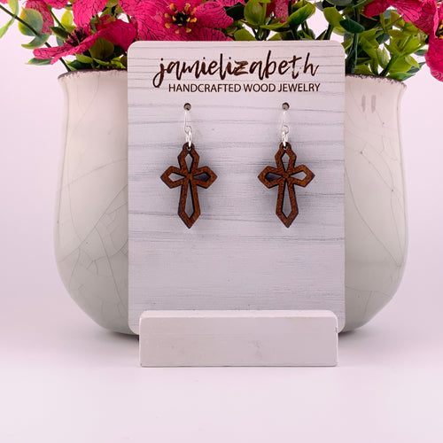 Just Wood Divine Cross - Salvaged Mesquite Wood