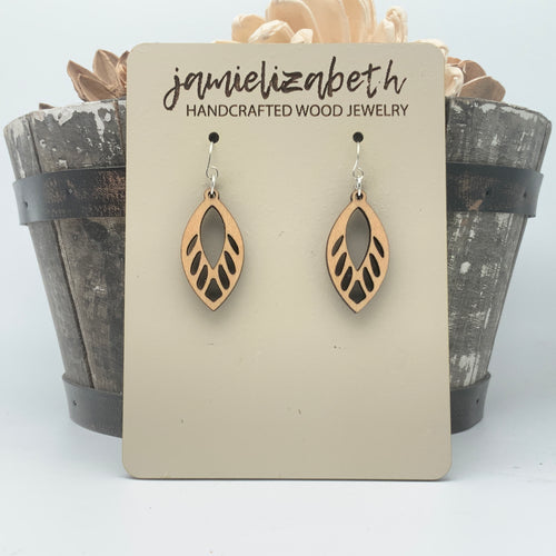 Walnut, Maple and Mesquite Masterpiece - Earrings (Vault)