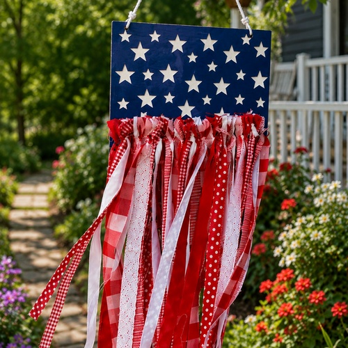 In-Person (Seguin TX) - Jamielizabeth Handmade Hangout! 4th of July Flag Hanger (June 14 : 2-4pm)